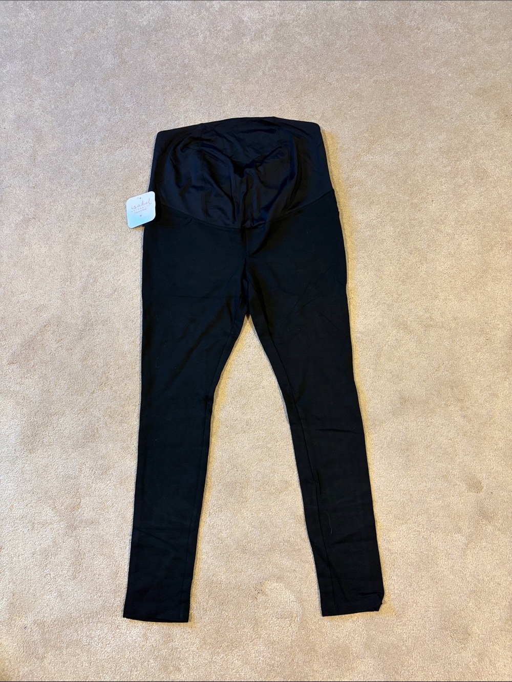 Isabel Maternity by Ingrid & Isabel black maternity jeggings